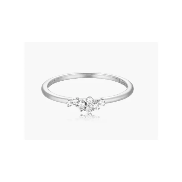 1/10ctw SS Scattered Lab Grown Diamond Ring, Size 6 Blocher Jewelers Ellwood City, PA