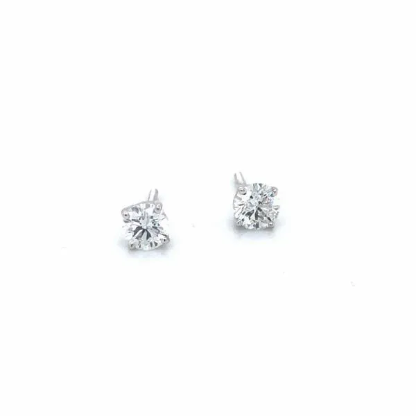 14K White Gold Diamond Studs 0.25CT Blocher Jewelers Ellwood City, PA