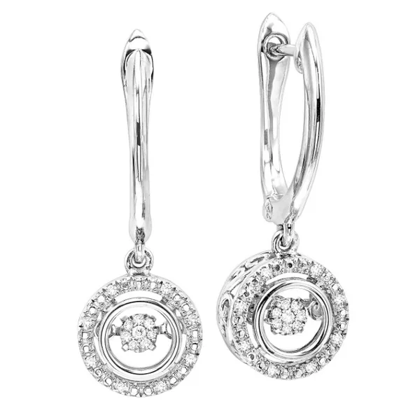 Silver Diamond 1/10Ctw Earring Blocher Jewelers Ellwood City, PA