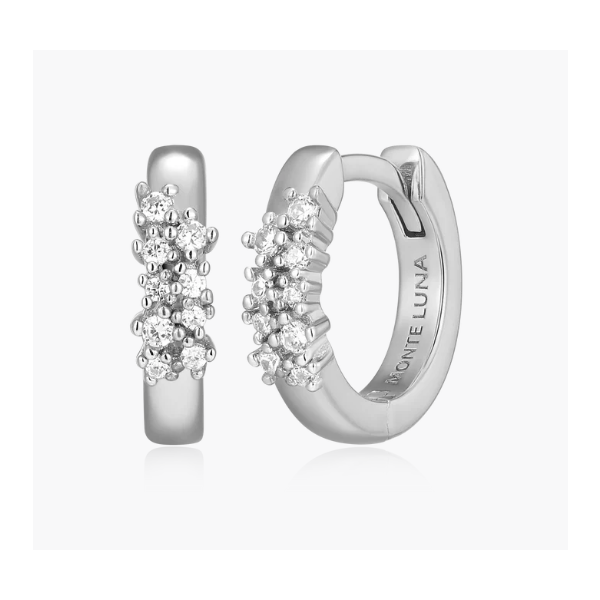 1/10ctw SS Scattered Lab Grown Diamond Huggie Earrings Si, G-H Blocher Jewelers Ellwood City, PA