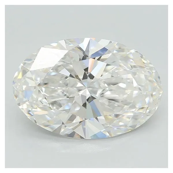 Loose Oval Cut Lab Grown Diamond, 3.05CT, F Color, VS2 Clarity Blocher Jewelers Ellwood City, PA