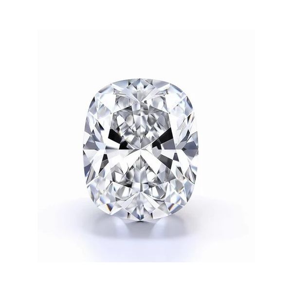 Loose 2.88ct Elongated Cushion Cut Lab Grown Diamond, E, VS2, 9.43 x 7.75 x 5.10 Blocher Jewelers Ellwood City, PA