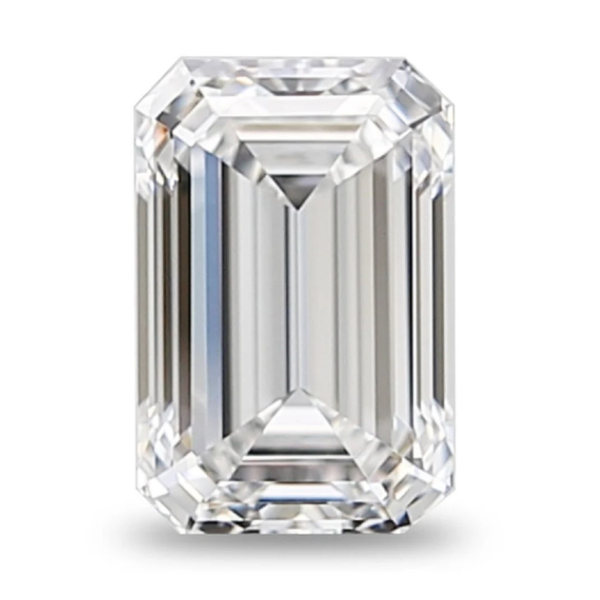 Loose 2.87ct Emerald Cut Lab Grown Diamond, E, VS1 Blocher Jewelers Ellwood City, PA