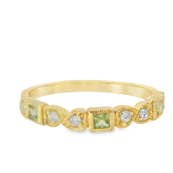 10K Yellow Gold Diamond Gemstone Ring Blocher Jewelers Ellwood City, PA