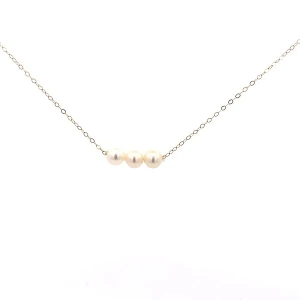14K Yellow Gold Add-A-Pearl Necklace Blocher Jewelers Ellwood City, PA