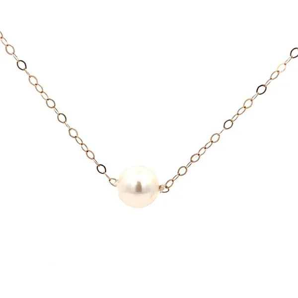 6mm X 1 Add-A-Pearl Start-Her Necklace w/15