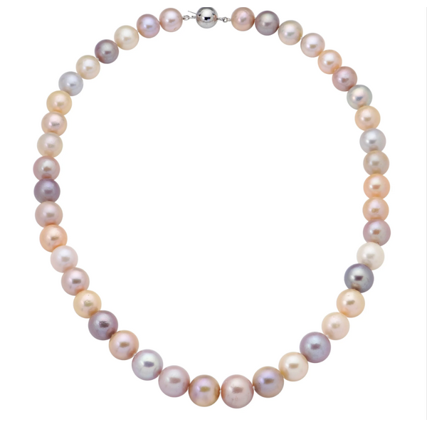 11-13mm Freshwater Pearl Necklace With Sterling Silver Clasp, 18