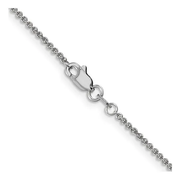 14K White Gold Cable Chain Blocher Jewelers Ellwood City, PA