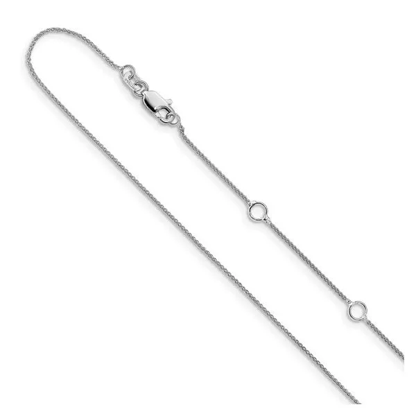 Leslie's 10k White Gold 18