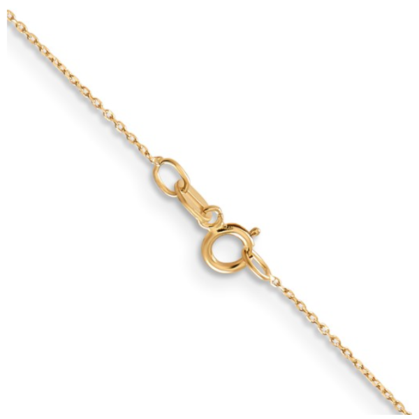 10K 0.6mm D/C Round Open Link Cable Chain 16