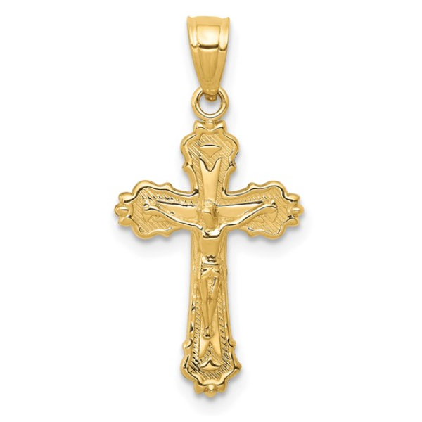 14K Small Crucifix Charm Blocher Jewelers Ellwood City, PA