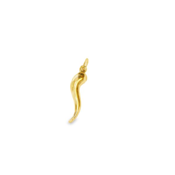 10K YG Italian Horn Blocher Jewelers Ellwood City, PA