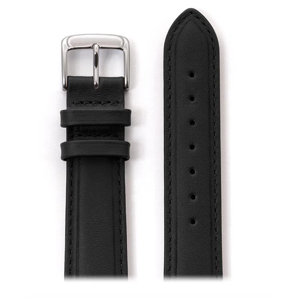 20mm Men's Black Mesa Leather Band 7.7