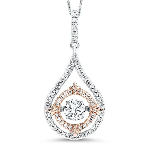 Two-Tone Sterling Silver Necklace Blocher Jewelers Ellwood City, PA