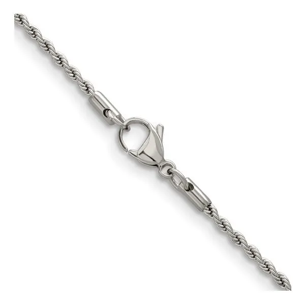 Silver Rope Chain Blocher Jewelers Ellwood City, PA