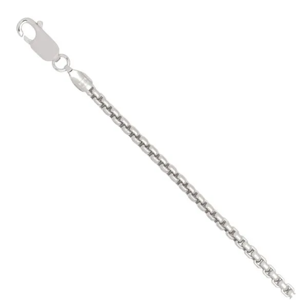 Sterling Silver Round Box Chain Blocher Jewelers Ellwood City, PA