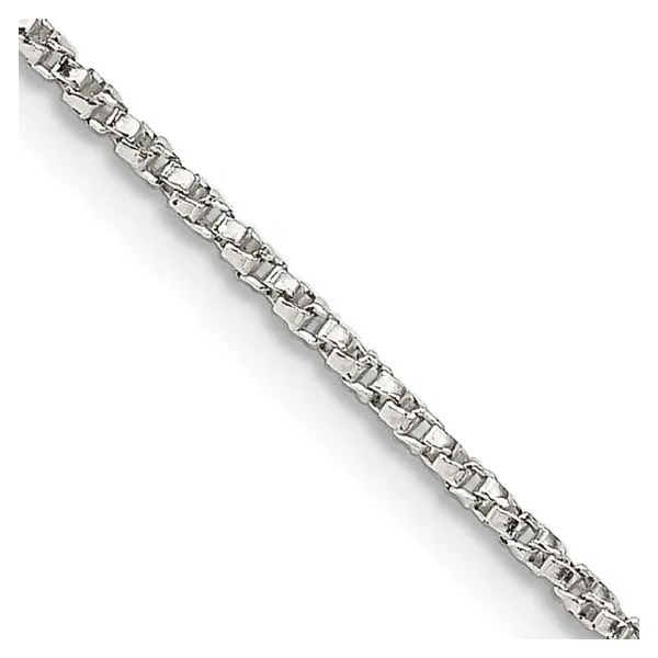 Silver Chain Image 2 Blocher Jewelers Ellwood City, PA