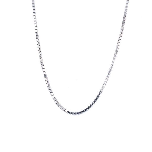 Sterling Silver Box Chain 22