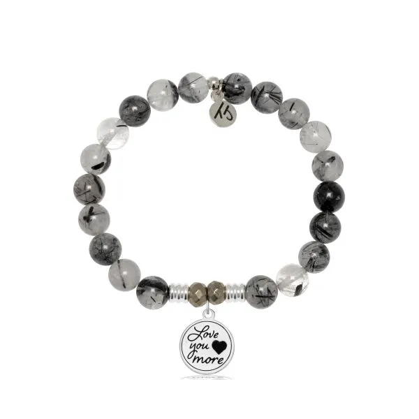 Rutilated Quartz Bracelet with 
