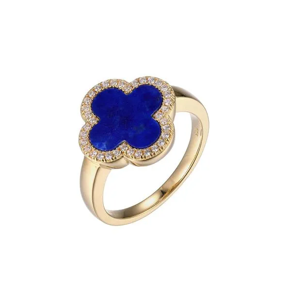 Sterling Silver Ring with Lapis Lazuli Blocher Jewelers Ellwood City, PA