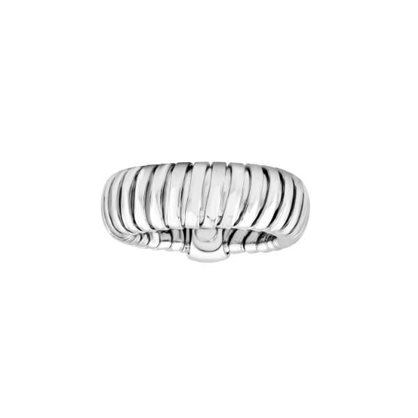 Sterling Silver Ripple Dome Tubogas Ring Size 7 Blocher Jewelers Ellwood City, PA