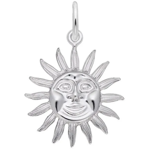Sterling Silver Sunshine Charm Blocher Jewelers Ellwood City, PA