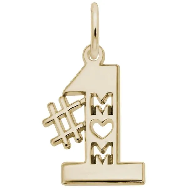 GP Number One Mom Charm 0.48