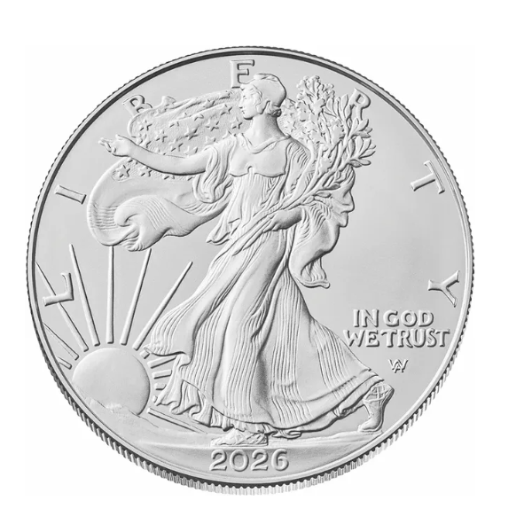 2026 1oz American Silver Eagle Coin Blocher Jewelers Ellwood City, PA