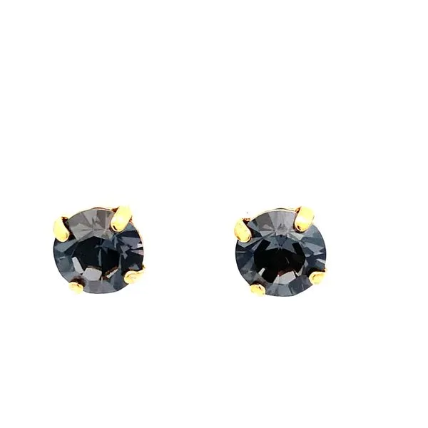 Mariana - Gold Plated Silver Night Studs Blocher Jewelers Ellwood City, PA