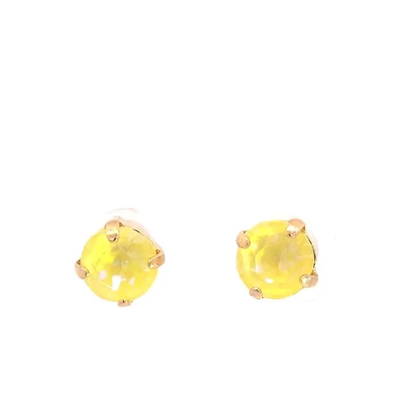 Mariana - Gold Plated Yellow Studs Blocher Jewelers Ellwood City, PA