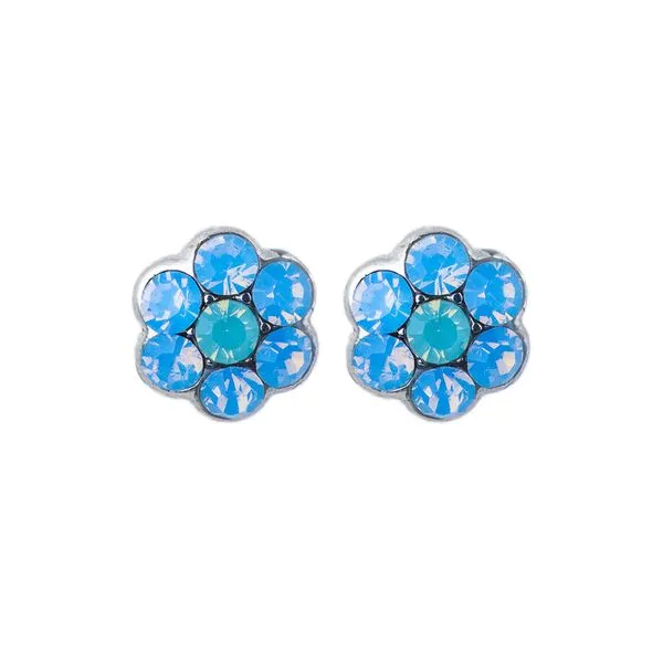 Mariana Daiquiri Flower Stud Earrings Blocher Jewelers Ellwood City, PA