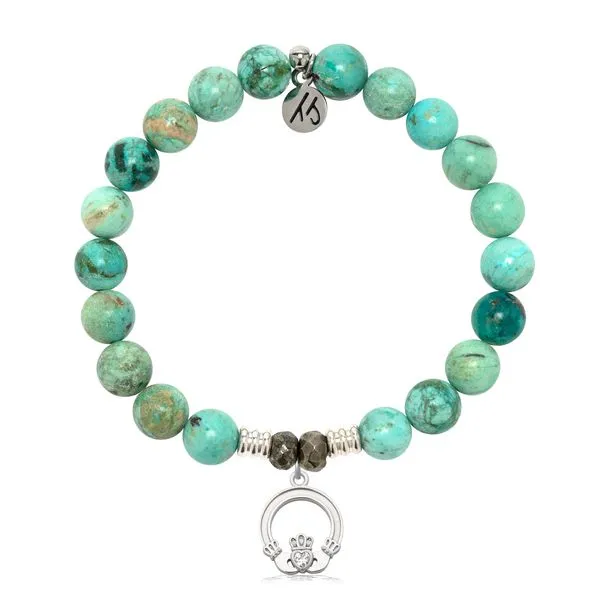 Peruvian Turquoise-Claddagh Blocher Jewelers Ellwood City, PA