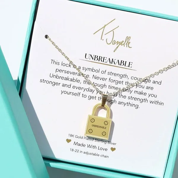 Unbreakable Gold Charm Necklace Image 3 Blocher Jewelers Ellwood City, PA