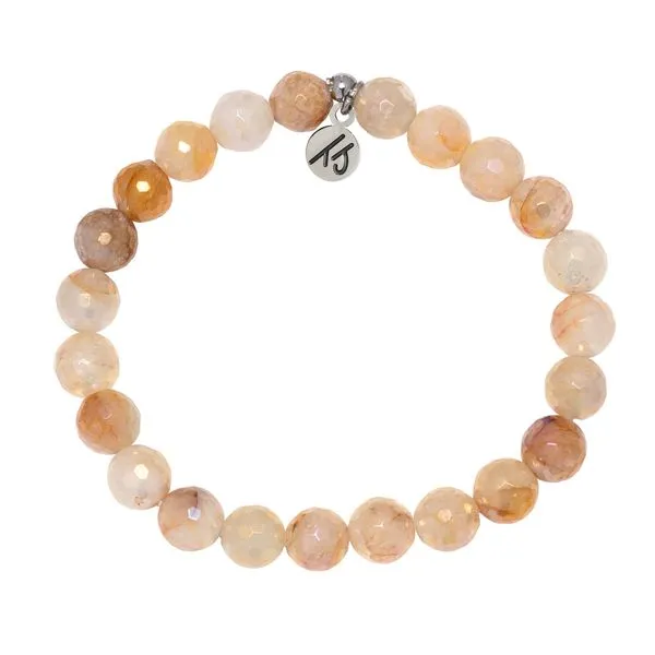 Sunset Quartz Gemstone Manifest Stacker Blocher Jewelers Ellwood City, PA