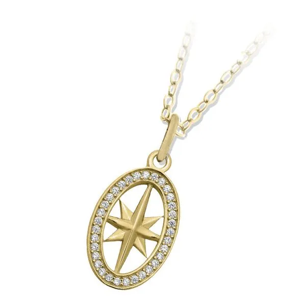 Unstoppable Gold Charm Necklace Image 2 Blocher Jewelers Ellwood City, PA