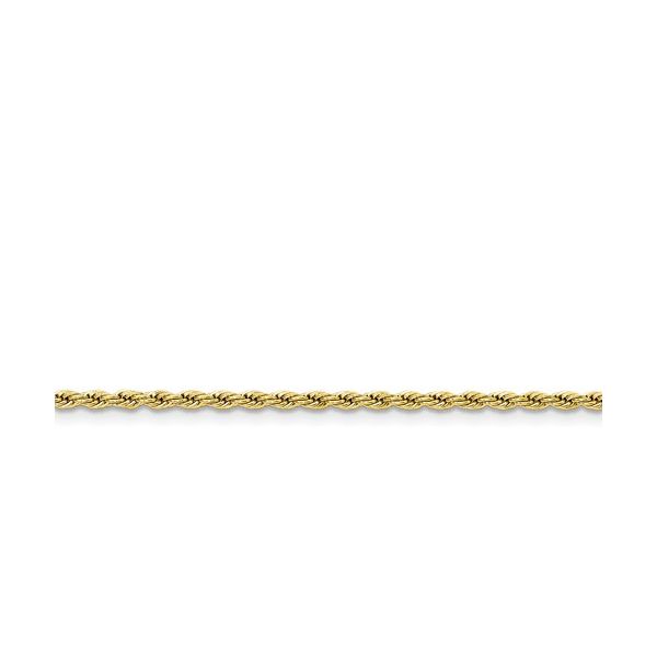 Stainless Steel IP Yellow-Plated Rope Chain Blocher Jewelers Ellwood City, PA