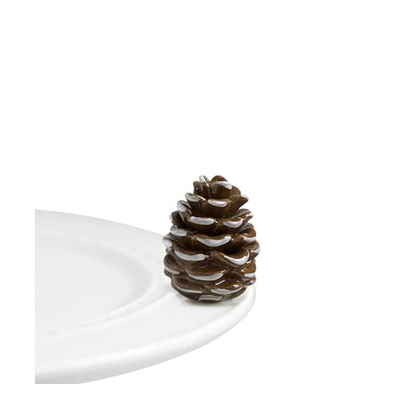 Nora Fleming Pinecone Mini Blocher Jewelers Ellwood City, PA