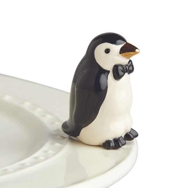 "tiny tuxedo" Nora Fleming penguin mini Blocher Jewelers Ellwood City, PA