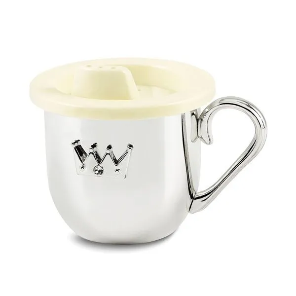 Crown Silver-plated Zinc Alloy Keepsake Sippy Cup Blocher Jewelers Ellwood City, PA