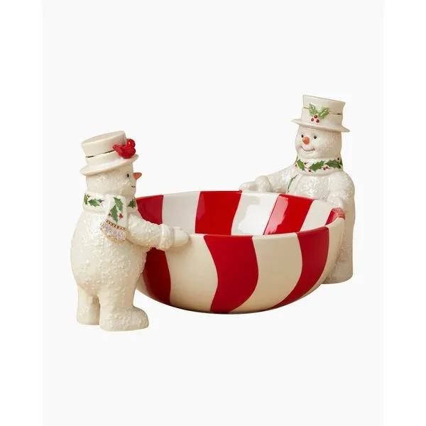 Happy Holly Days Treat Bowl Image 2 Blocher Jewelers Ellwood City, PA