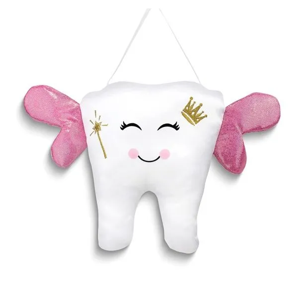 Lillian Rose Plush Tooth Fairy with Wings Pillow Blocher Jewelers Ellwood City, PA