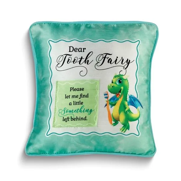 Green Dragon Tooth Fairy Pillow Blocher Jewelers Ellwood City, PA