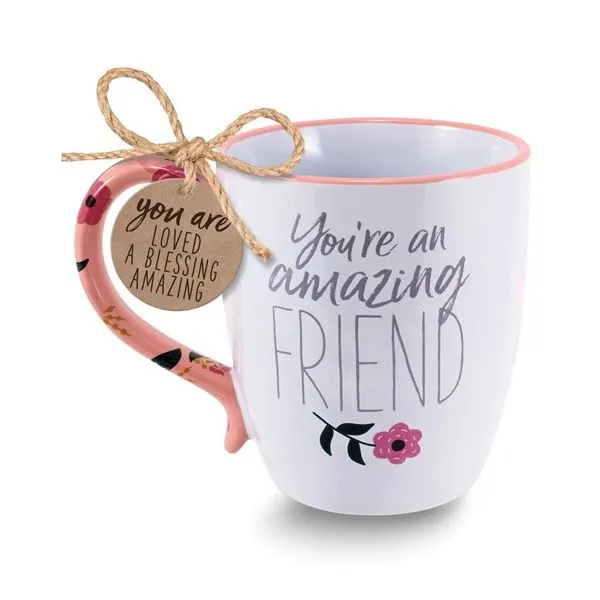 You're An Amazing Friend Phillipeans 19 ounce Ceramic Mug Blocher Jewelers Ellwood City, PA