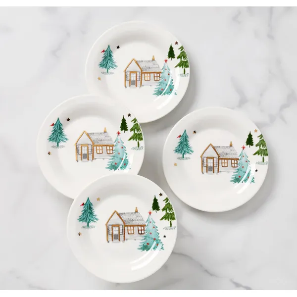 Lenox Balsam LaneTidbit Plates - Set of 4 Blocher Jewelers Ellwood City, PA