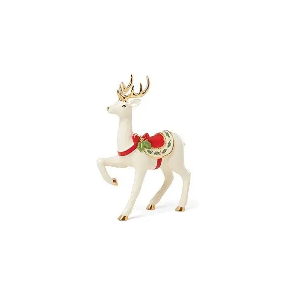 Lenox Standing Reindeer Figurine, 9.75