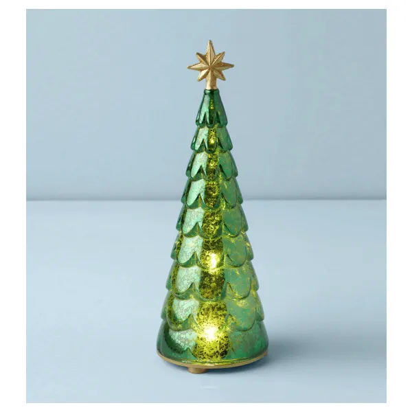 Lenox Radiant Light Lit Jewel Tone Tree, 9.5