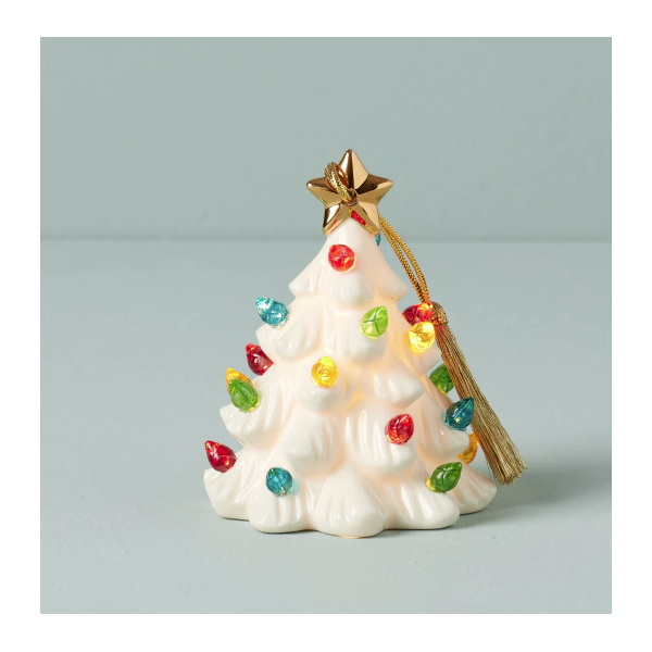 Lenox Treasured Traditions Light-Up Tree Ornament Blocher Jewelers Ellwood City, PA