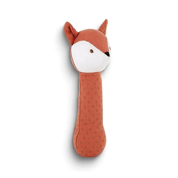 Fox Cotton/Polyester Cloth Post Rattle Blocher Jewelers Ellwood City, PA