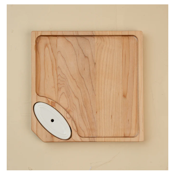 Nora Fleming Maple Cheese Board 8