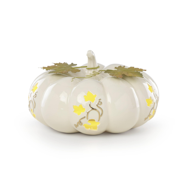 Lenox Pierced Lit Pumpkin Short Blocher Jewelers Ellwood City, PA